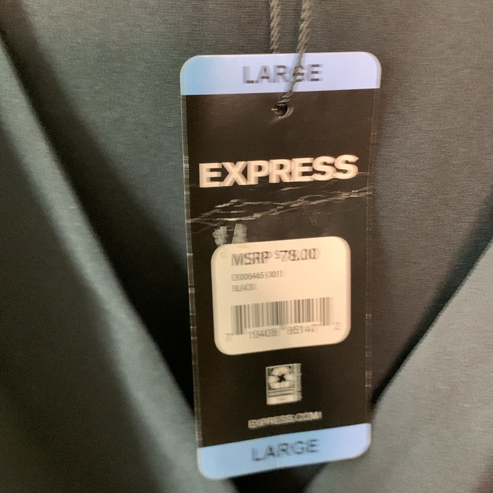 Express NWT BlackWrap Dress - Picture 6 of 16